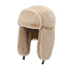 Khaki Winter-Plüsch-Ohrenschützer-Trapperhüte Wt2410-10