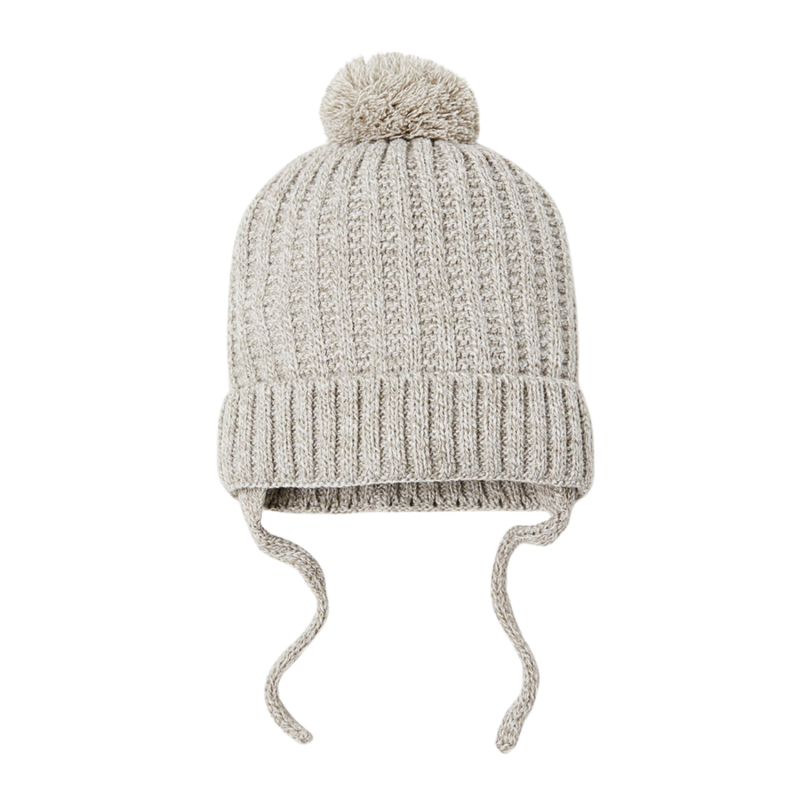 Set invernale per bambini composto da berretto con pompon + sciarpa Wk2410-014, berretto