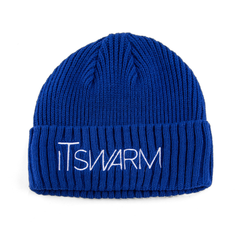 Sapphire Custom Embroidered Cuffed Beanies SFG-210318-5