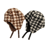 Cappelli invernali reversibili con paraorecchie a pied de poule Wbeh2410-01, combo