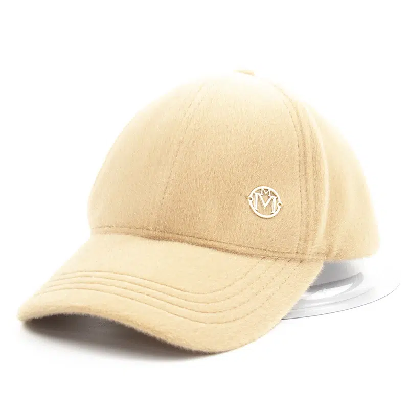 Cappellino da baseball invernale in cotone felpato a 6 pannelli, tinta unita, personalizzabile