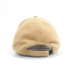 Cappellino da baseball invernale in cotone felpato a 6 pannelli, tinta unita, personalizzabile