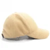 Cappellino da baseball invernale in cotone felpato a 6 pannelli, tinta unita, personalizzabile