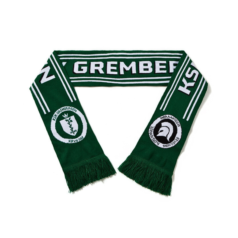 deep green Sports Jacquard Knit Tassel Bar Scarves Wa2410-03 deep green Sports Jacquard Knit Tassel Bar Scarves Wa2410-03