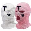 3 Hole Face Cover Polyester Windproof Motorcycle Riding Ski Mask