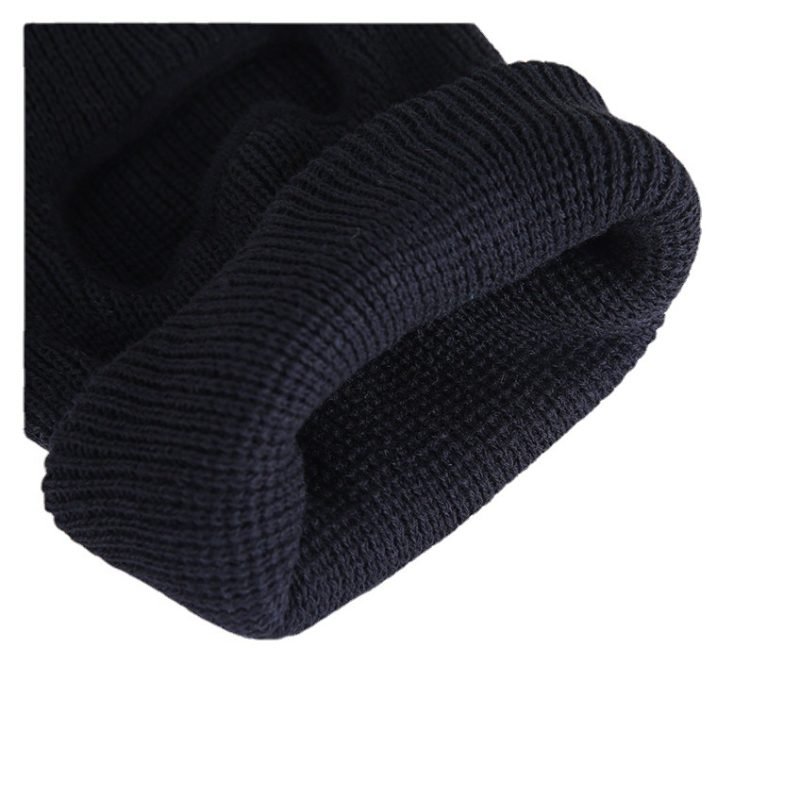 Wholesale Custom Design Embroidered 3 Hole Full Face Knit Ski Mask