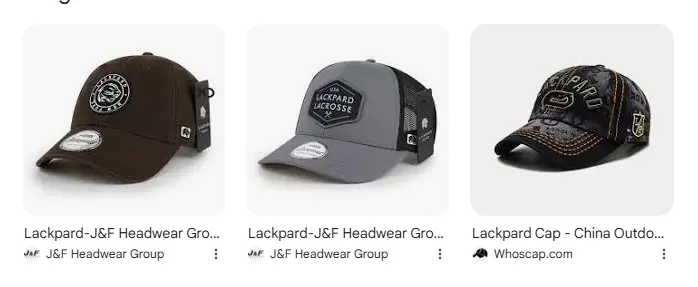 15. CHAPEAUX D'HIVER LACKPARD