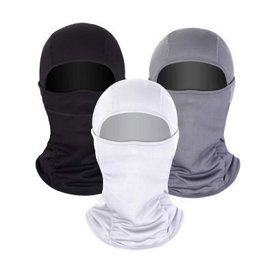 ba Polyester Dry Fit Full Face Black Outdoor Sports Balaclava