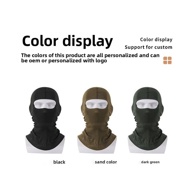 bala4 Maßgeschneiderte atmungsaktive Helm-Innenmaske aus Polyester für den Außenbereich, für alle Jahreszeiten geeignet