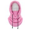 Thermische Polyester-Fleece-Kapuze im Hoodie-Stil für Outdoor-Sportarten