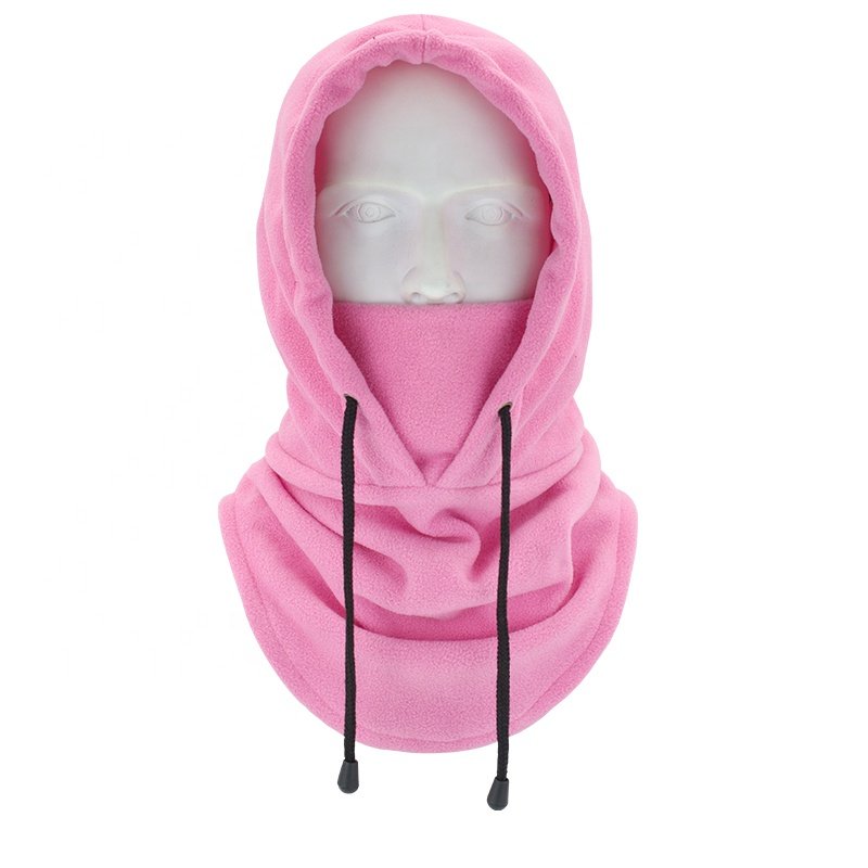 Thermische Polyester-Fleece-Kapuze im Hoodie-Stil für Outdoor-Sportarten