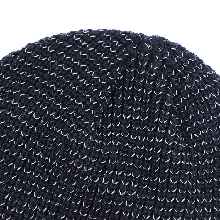 cuffless3 Custom Acrylic Reversible Cuffless Fleece Beanie