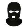 mask Custom Logo Acrylic Full Face Knit Ski Mask With 3 Holes