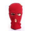 OEM Comfortable Embroidery Logo 3 Hole Acrylic Ski Mask