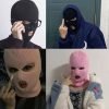 Custom3D Embroidery Logo Acrylic Knitted Ski Mask