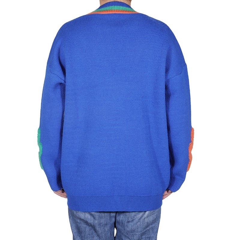 Maglione lavorato a maglia con cardigan in nylon/cotone jacquard da donna ODM