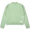 Maglione girocollo in maglia jacquard con grafica personalizzata per uomo