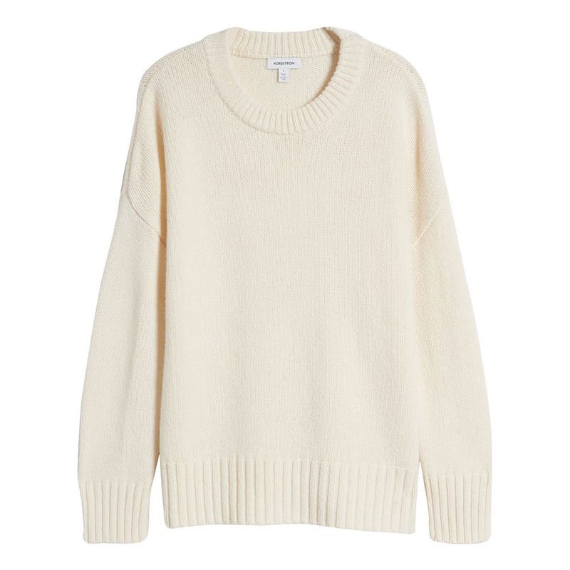 Pullover5 Maßgeschneiderter Kaschmirpullover mit Rundhalsausschnitt für Damen