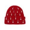 Y2K Rhinestone Knit Beanie – Custom Logo Warm Winter Hat